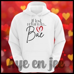 If Lost Return to Bae - Funny Couple Matching Shirts & Apparel If Lost Return to Bae - Funny Couple Matching Shirts & Apparel
