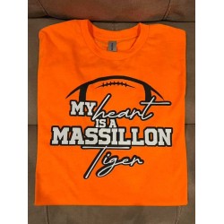 My heart is a Massillon tiger football player My heart is a Massillon tiger football player