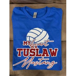 My heart is a Tuslaw mustang volleyball player My heart is a Tuslaw mustang volleyball player